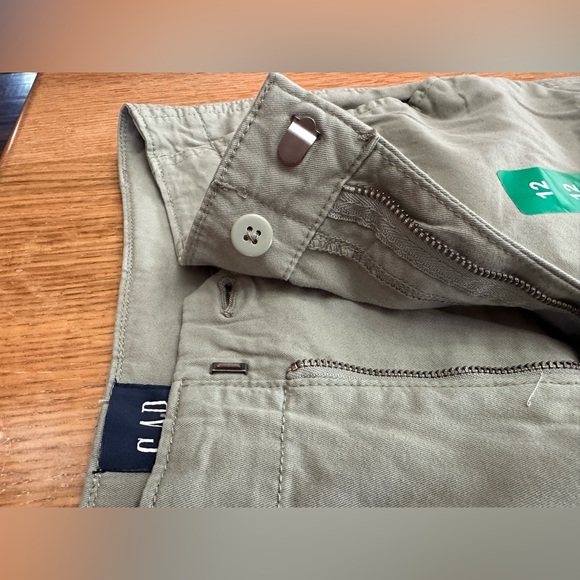 GAP NWT Slim Ankle Pants green 26.5” inseam size 12, 16”Waist - Picture 8 of 9
